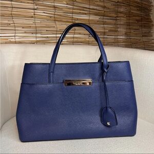 Kate Spade Deep Blue Leather handbag